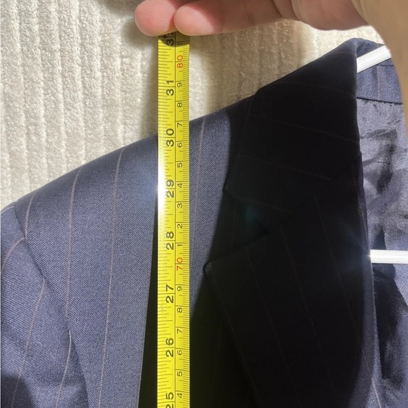 Vintage USA Brooks Brothers 1818 Mens Sz 40 Twill Blazer Jacket Sport Coat Italy - Picture 8 of 10